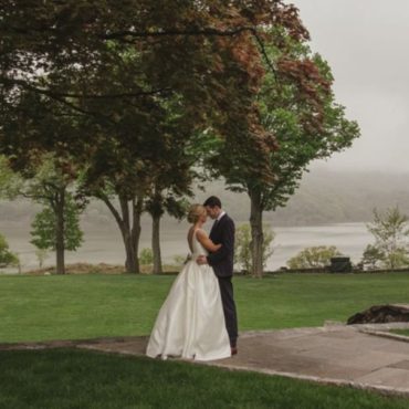 Wedding with a river view